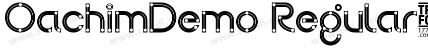 OachimDemo Regular字体转换